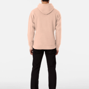 blank blush or any color, classic no print design pullover hoodie