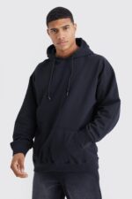 oversized skull heart graphic hoodie